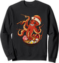 Exclusive Japanese Octopus Eating T-Shirt - Streetwear Style Men Women - T-Shirt, Sweatshirt, Hoodie