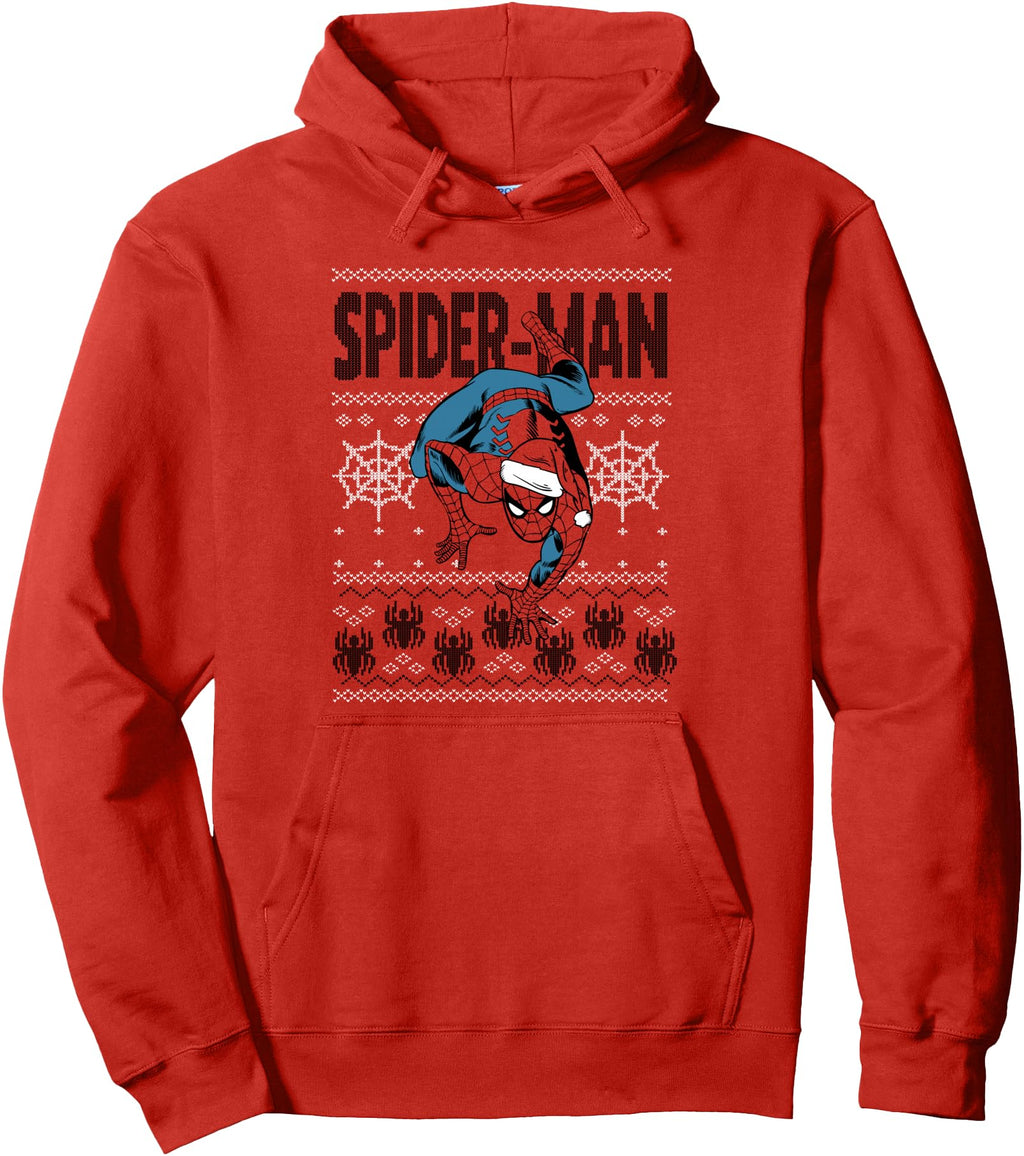 Marvel Spider Spider Ugly Sweatshirt - Novelty Apparel for Adults - T-Shirt, Sweatshirt, Hoodie