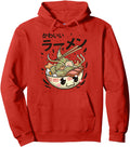 Authentic Kawaii Ramen Bowl Japanese Hoodie - Graphic Print for Adults - T-Shirt, Sweatshirt, Hoodie