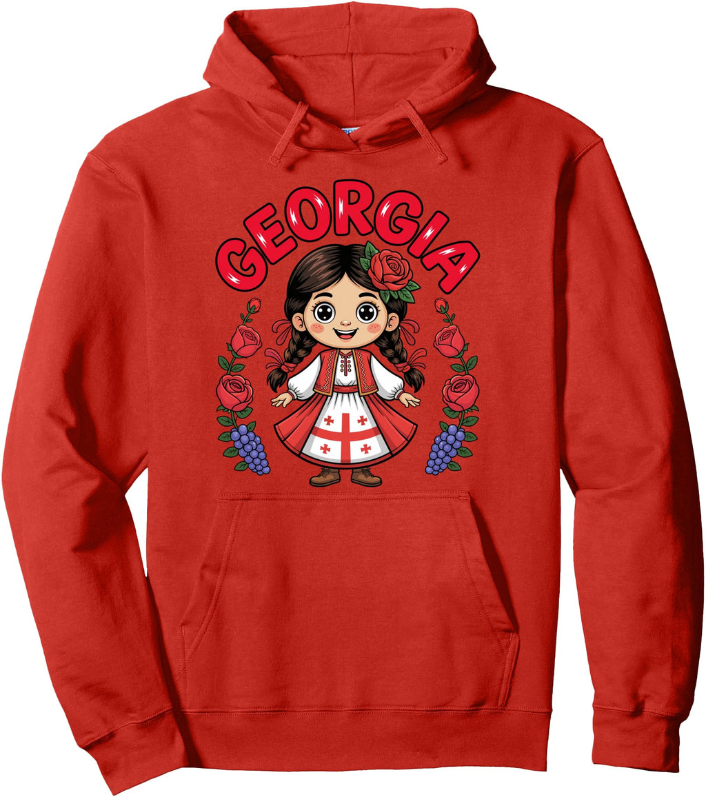 Original Georgian Flag Dress And T-Shirt - Novelty Apparel for Adults - T-Shirt, Sweatshirt, Hoodie