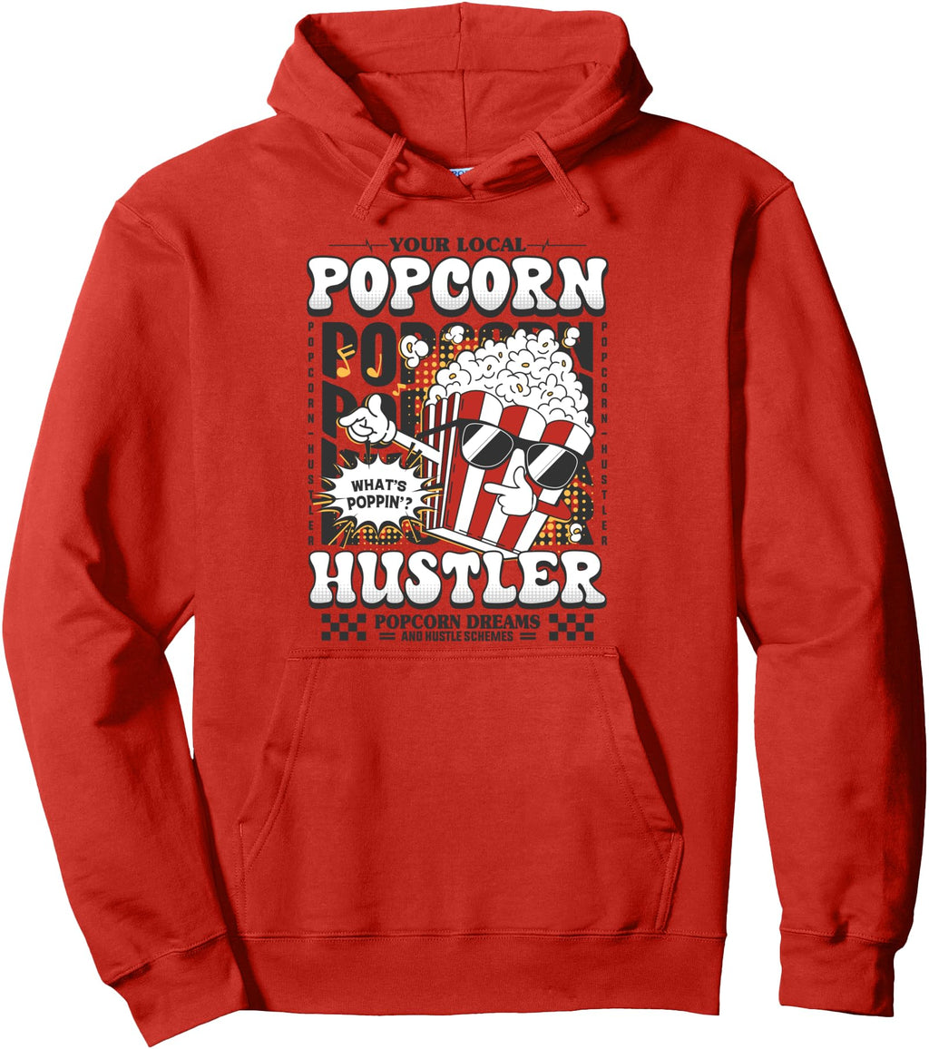 Handcrafted Popcorn Popcorn Seller Sweatshirt - Minimalist Print Unisex - T-Shirt, Sweatshirt, Hoodie