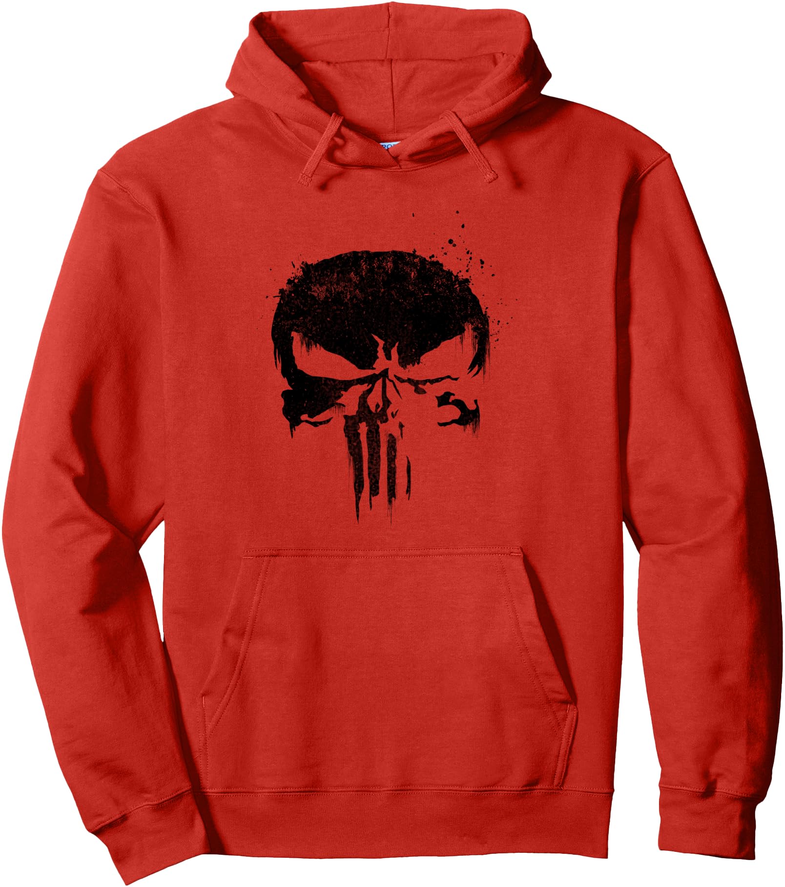 Exclusive Marvel Punisher Black Ink Hoodie - Fun Novelty Design Men Women - T-Shirt, Sweatshirt, Hoodie