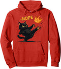 No Kings America Black Cat Hoodie - Unique Graphic Men Women - T-Shirt, Sweatshirt, Hoodie