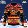 ACDC Band Jingle Hells Bells Christmas Xmas Gifts Ugly Christmas Sweater - Holiday Gift product image