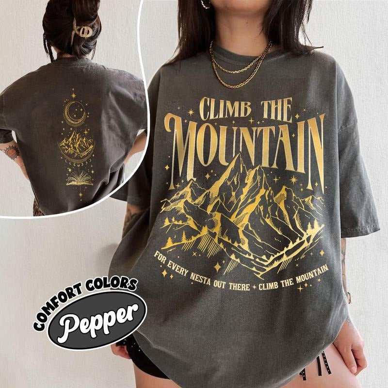 ACOSF SJM Fan Comfort Colors Climb Mountain Nesta - Adult & Kids T-Shirts, Sweatshirts & Hoodies apparel design preview 1