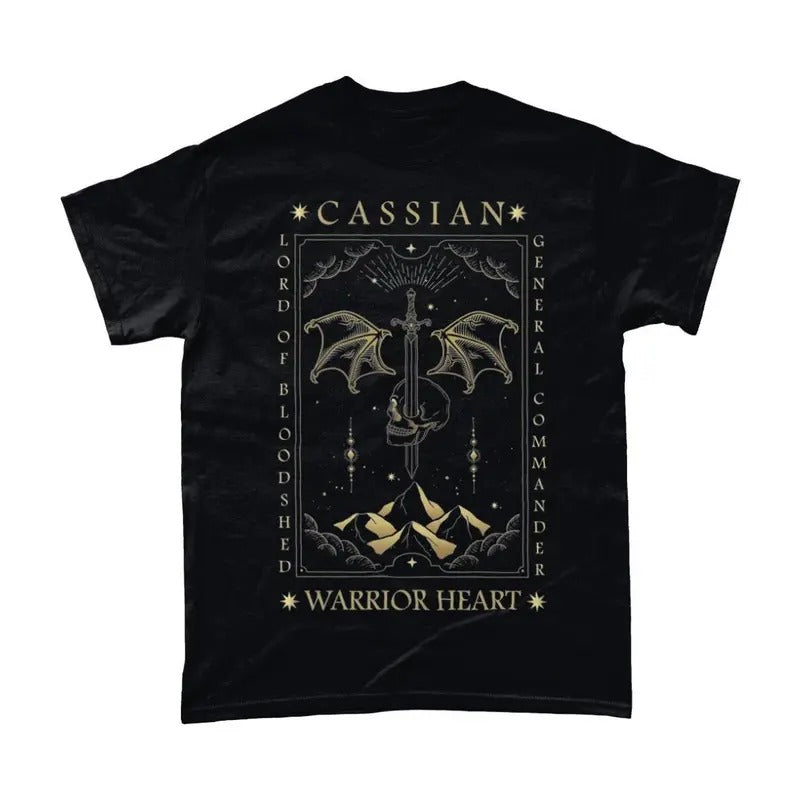 ACOTAR Inspired Cassian Tarot Book Boyfriend Literary - Adult & Kids T-Shirts, Sweatshirts & Hoodies apparel design preview 1