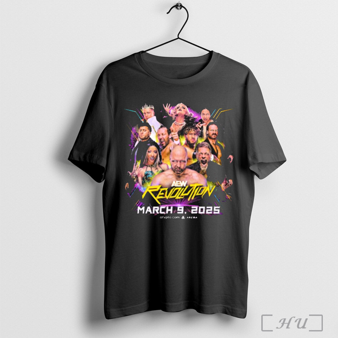 Aew Revolution March 9 2025 Graphic Poster - Adult & Kids T-Shirts, Sweatshirts & Hoodies apparel design preview 1