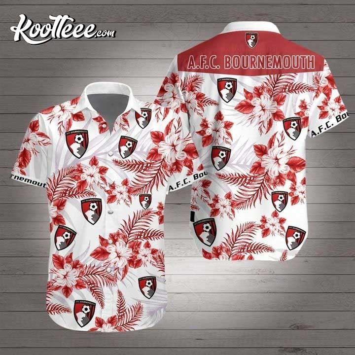 AFC Bournemouth Hawaiian - Adult & Kids T-Shirts, Sweatshirts & Hoodies apparel design preview 1