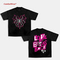 AJ LEE LOVE BITES BACK SPIDER WEB Wrestling 2025 - Adult & Kids T-Shirts, Sweatshirts & Hoodies apparel design preview 1