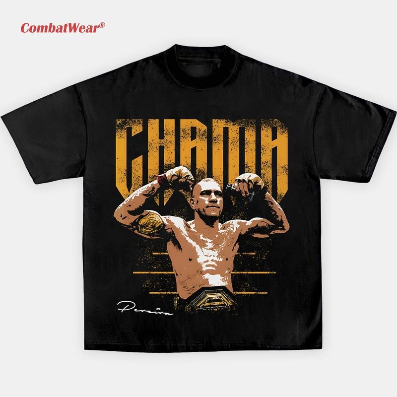 ALEX PEREIRA CHAMA UFC Poatan 320 MMA Champion - Adult & Kids T-Shirts, Sweatshirts & Hoodies apparel design preview 1