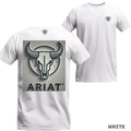 ARIAT Stylized Bull Skull Evoking Western Spirit Bold - Adult & Kids T-Shirts, Sweatshirts & Hoodies apparel design preview 1