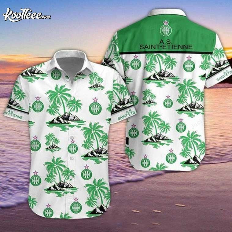 AS Saint-Etienne Hawaiian And Shorts - Adult & Kids T-Shirts, Sweatshirts & Hoodies apparel design preview 1