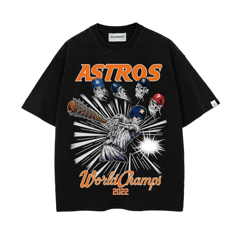 "ASTROS Vs WORLD" - Adult & Kids T-Shirts, Sweatshirts & Hoodies apparel design preview 1