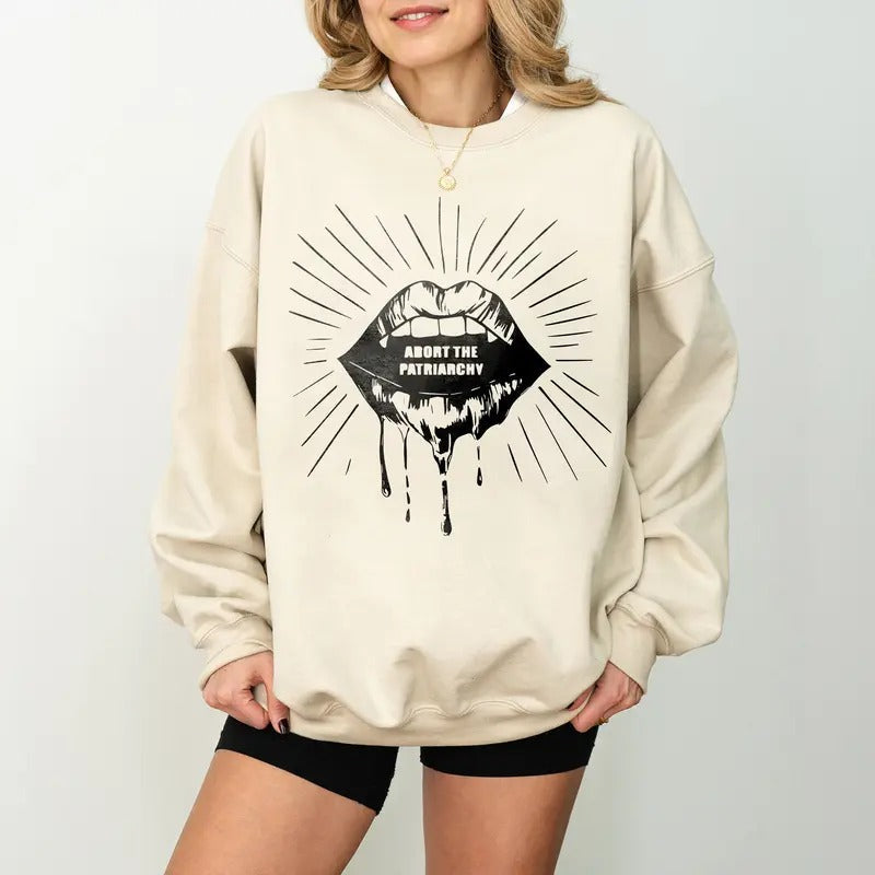 Abort Patriarchy Feminism Rights Destroy Feminist - Adult & Kids T-Shirts, Sweatshirts & Hoodies apparel design preview 1