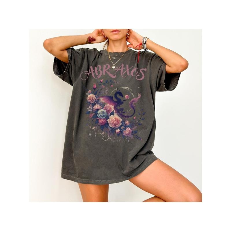 Abraxos Flower Throne Glass Fantasy Book Lover - Adult & Kids T-Shirts, Sweatshirts & Hoodies apparel design preview 1