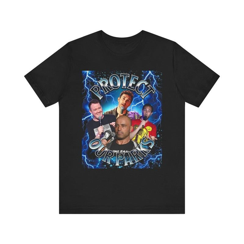 Absolutely Bananas Crazy Protect Our Parks JRE Rogan - Adult & Kids T-Shirts, Sweatshirts & Hoodies apparel design preview 1