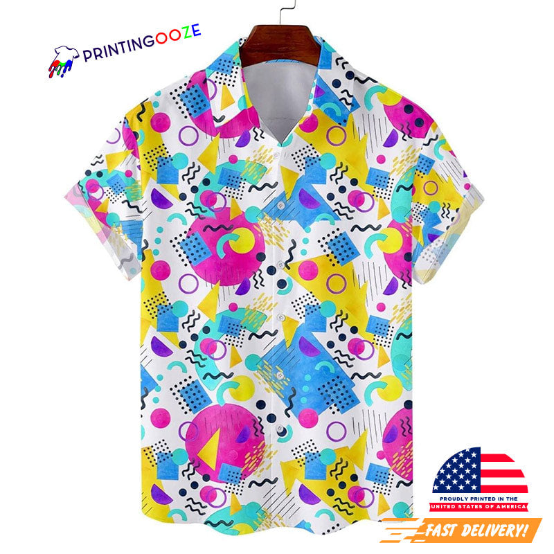 Abstract Creative Graffiti Painting Hawaiian - Adult & Kids T-Shirts, Sweatshirts & Hoodies apparel design preview 1