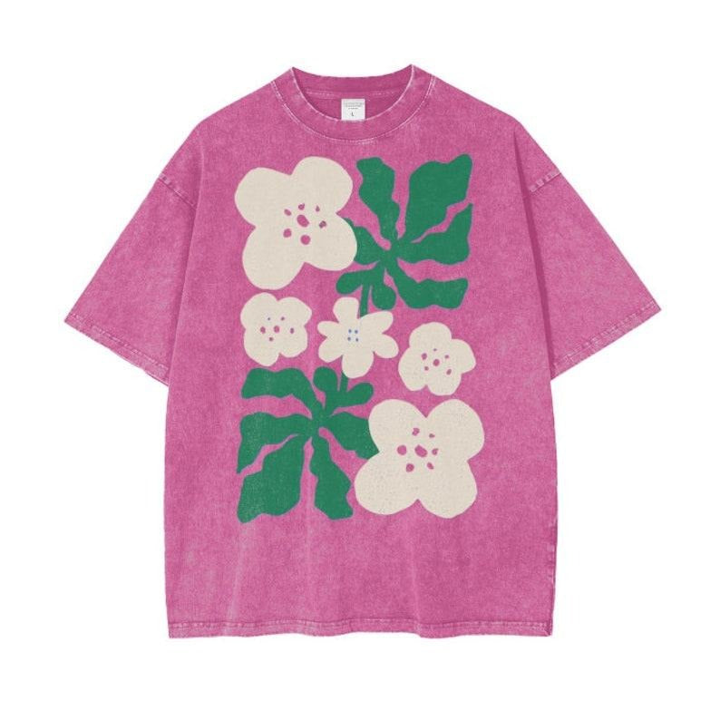 Abstract Flowers Floral Eclectic Modern Art Artsy - Adult & Kids T-Shirts, Sweatshirts & Hoodies apparel design preview 1
