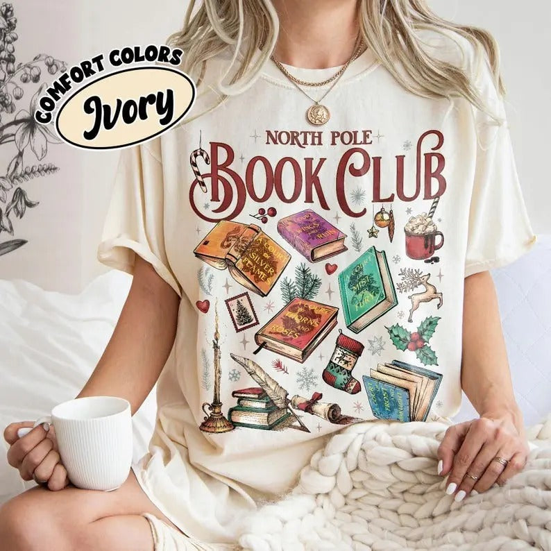 Acotar Book Club Bookish North Pole SJM Throne Glass - Adult & Kids T-Shirts, Sweatshirts & Hoodies apparel design preview 1