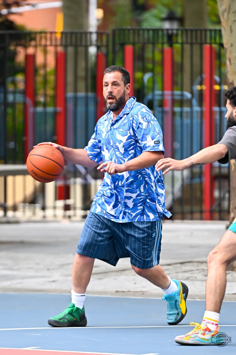 Adam Sandler Blue Hawaiian And Movie NEW - Adult & Kids T-Shirts, Sweatshirts & Hoodies apparel design preview 1