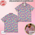 Adam Sandler Pink Palm Print Hawaiian On The Drew - Adult & Kids T-Shirts, Sweatshirts & Hoodies apparel design preview 1