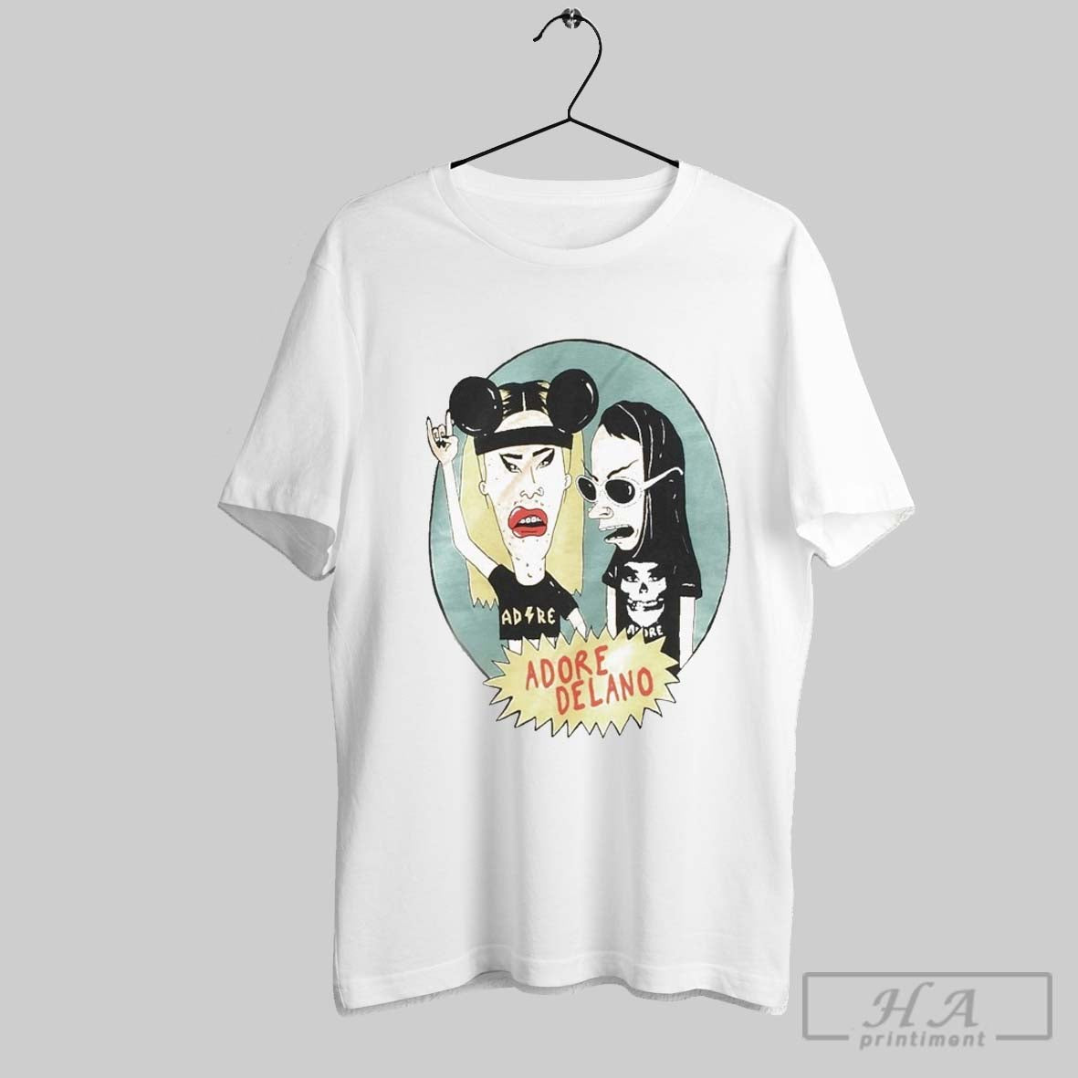 Adore Delano Beavis And Butthead - Adult & Kids T-Shirts, Sweatshirts & Hoodies apparel design preview 1
