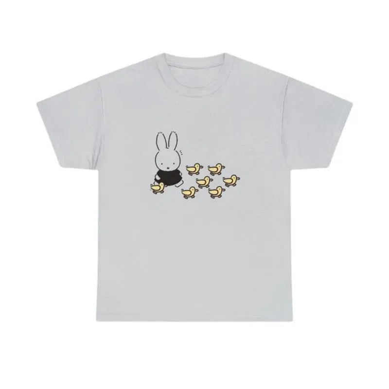 Miffy Funny Bunny Meme Cotton Top Fit - Adult & Kids T-Shirts, Sweatshirts & Hoodies apparel design preview 1
