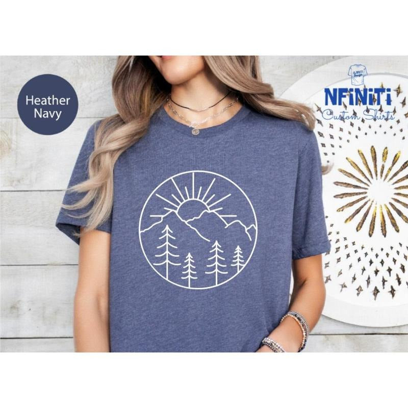Adventure Camping Mountain Hiker Nature Lover - Adult & Kids T-Shirts, Sweatshirts & Hoodies apparel design preview 1