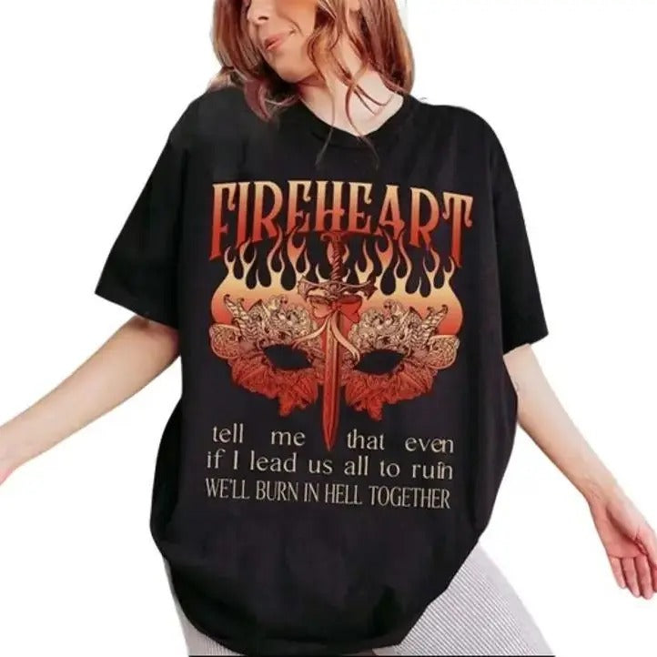 Aelin Galathynius Fireheart Terrasen SJM Universe - Adult & Kids T-Shirts, Sweatshirts & Hoodies apparel design preview 1
