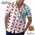 Afghan Hound American Flag 4th Of July Hawaiian - Adult & Kids T-Shirts, Sweatshirts & Hoodies apparel design preview 1