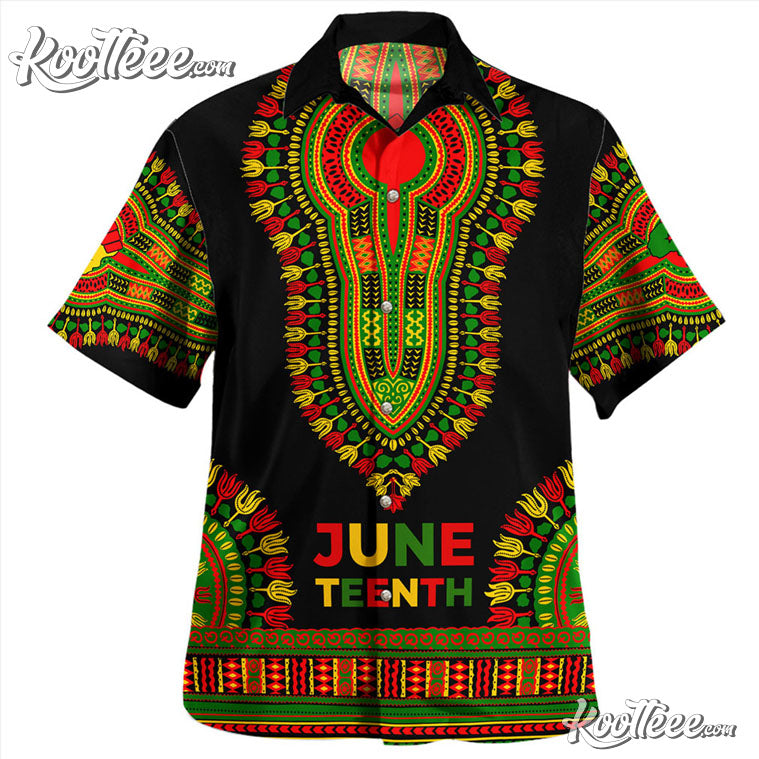 Africa Dashiki Juneteenth Day Hawaiian - Adult & Kids T-Shirts, Sweatshirts & Hoodies apparel design preview 1