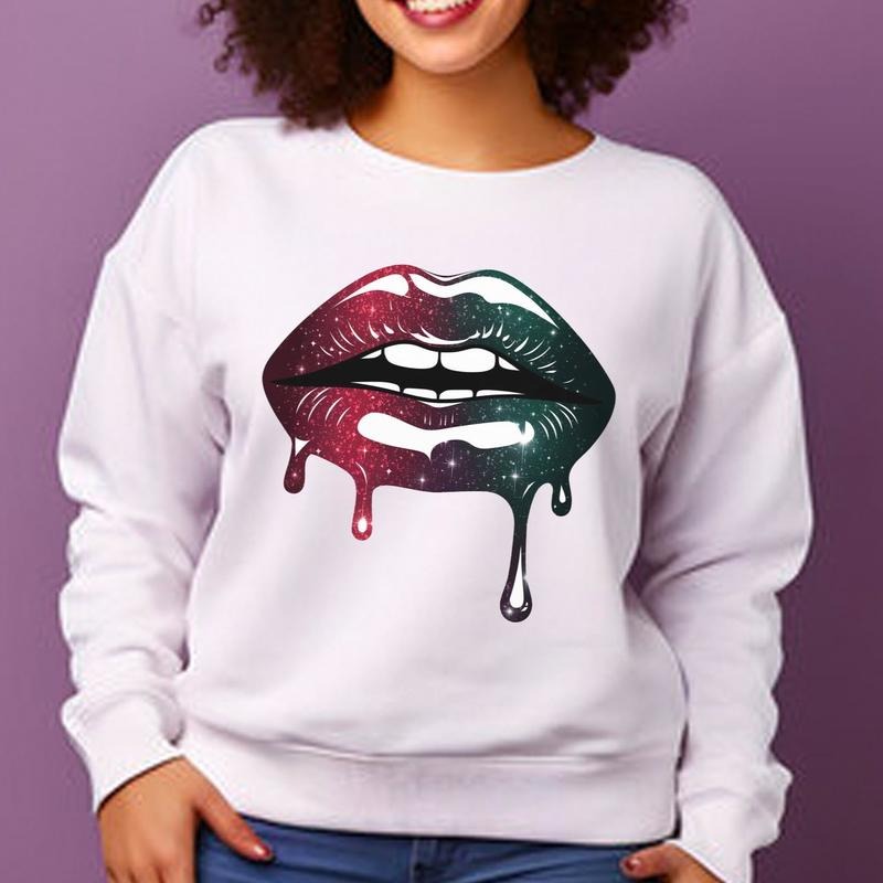 African American Lip Blink Black Girl Magic BLM Afro - Adult & Kids T-Shirts, Sweatshirts & Hoodies apparel design preview 1