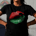 African American Lips Casual Top Black Girl Magic BLM - Adult & Kids T-Shirts, Sweatshirts & Hoodies apparel design preview 1
