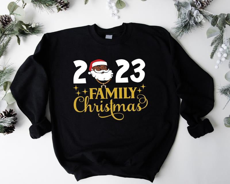 Afro Family 2023 Matching Reunion American Group - Adult & Kids T-Shirts, Sweatshirts & Hoodies apparel design preview 1