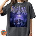 Agatha Harkness All Along Cotton Crew Neck Size S 3XL - Adult & Kids T-Shirts, Sweatshirts & Hoodies apparel design preview 1