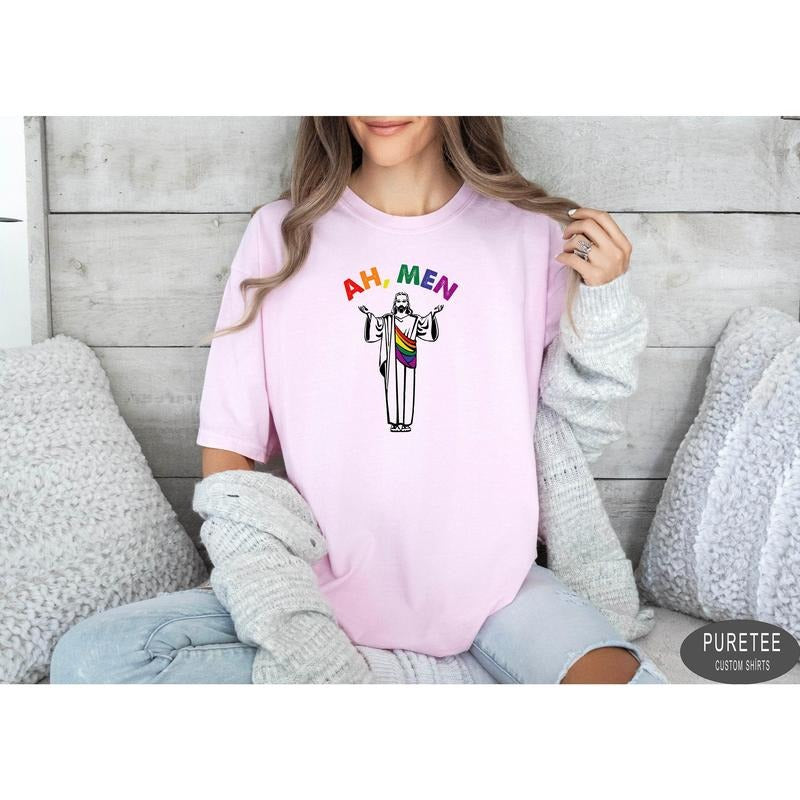 Ah Pride Equal Rights LGBT Social Justice Human Anti - Adult & Kids T-Shirts, Sweatshirts & Hoodies apparel design preview 1