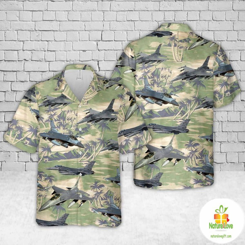 Fighting Falcon Hawaiian Air Force General Dynamics - Adult & Kids T-Shirts, Sweatshirts & Hoodies apparel design preview 1