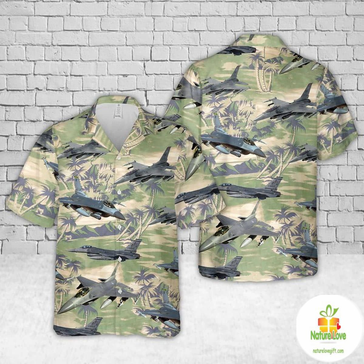 Fighting Falcon Hawaiian Air Force General Dynamics - Adult & Kids T-Shirts, Sweatshirts & Hoodies apparel design preview 1