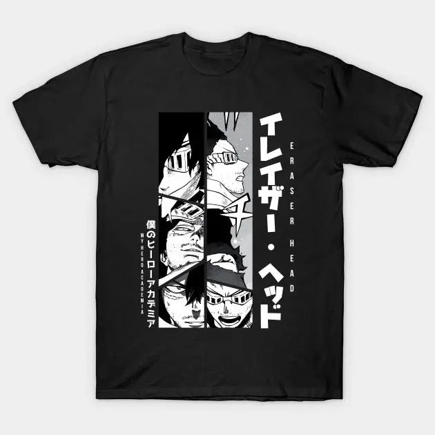 Aizawa My Hero Academia Japanese Anime ALL SIZES - Adult & Kids T-Shirts, Sweatshirts & Hoodies apparel design preview 1