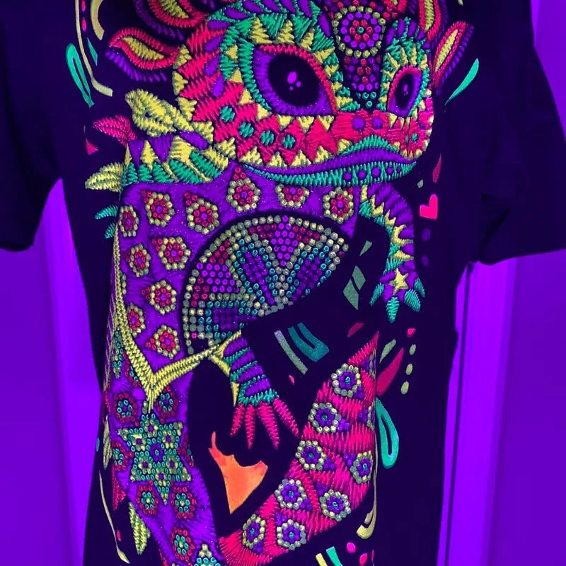 Ajolote Ovni Black Cotton Menswear Top - Adult & Kids T-Shirts, Sweatshirts & Hoodies apparel design preview 1
