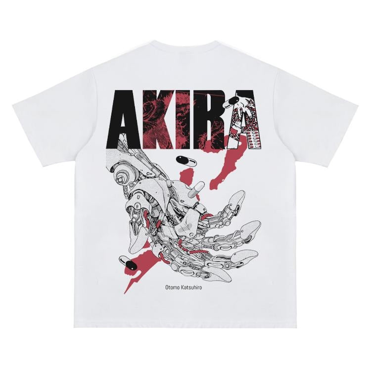 Akira "Shattered Mechanical Arm" Vintage Anime 100% - Adult & Kids T-Shirts, Sweatshirts & Hoodies apparel design preview 1
