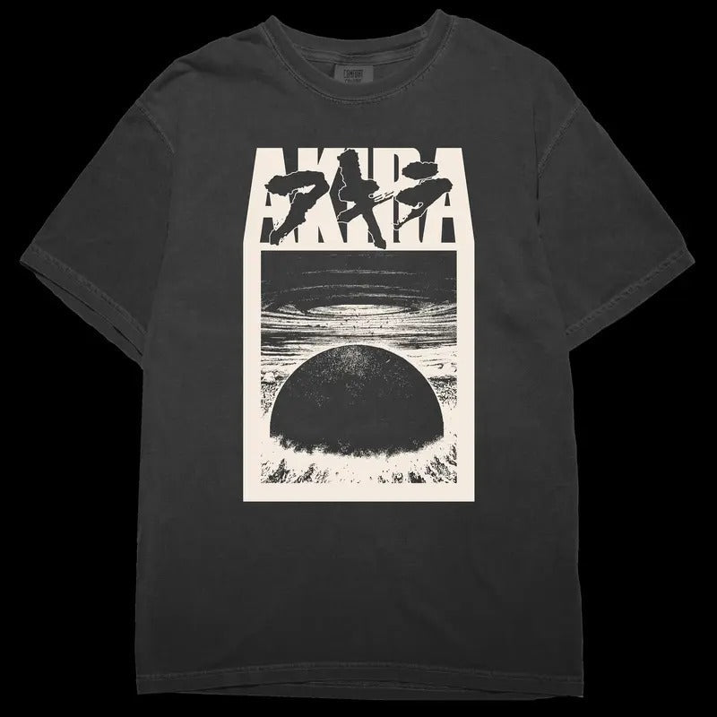 Akira Manga Cover Vintage Anime 80s Inspired - Adult & Kids T-Shirts, Sweatshirts & Hoodies apparel design preview 1