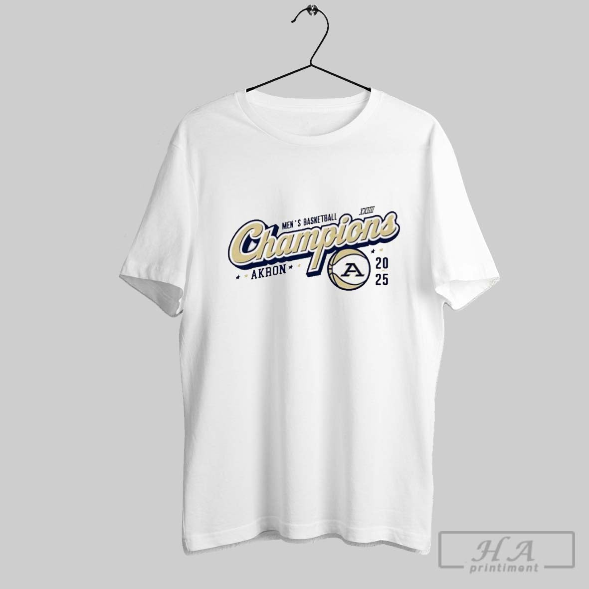 Akron Zips Mens Basketball Champions 2025 - Adult & Kids T-Shirts, Sweatshirts & Hoodies apparel design preview 1