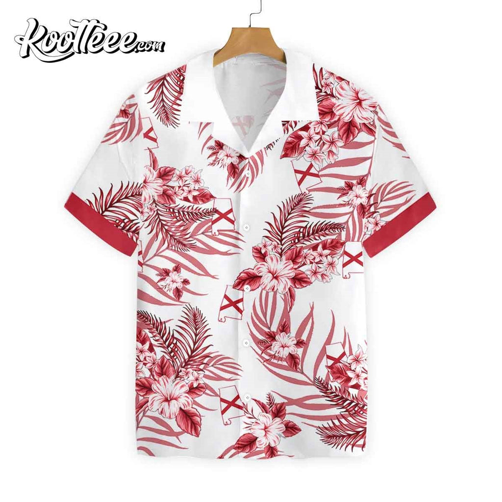 Alabama Proud Hawaiian - Adult & Kids T-Shirts, Sweatshirts & Hoodies apparel design preview 1
