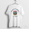 Alberta Republic Badge Est 2026 Heritage - Adult & Kids T-Shirts, Sweatshirts & Hoodies apparel design preview 1