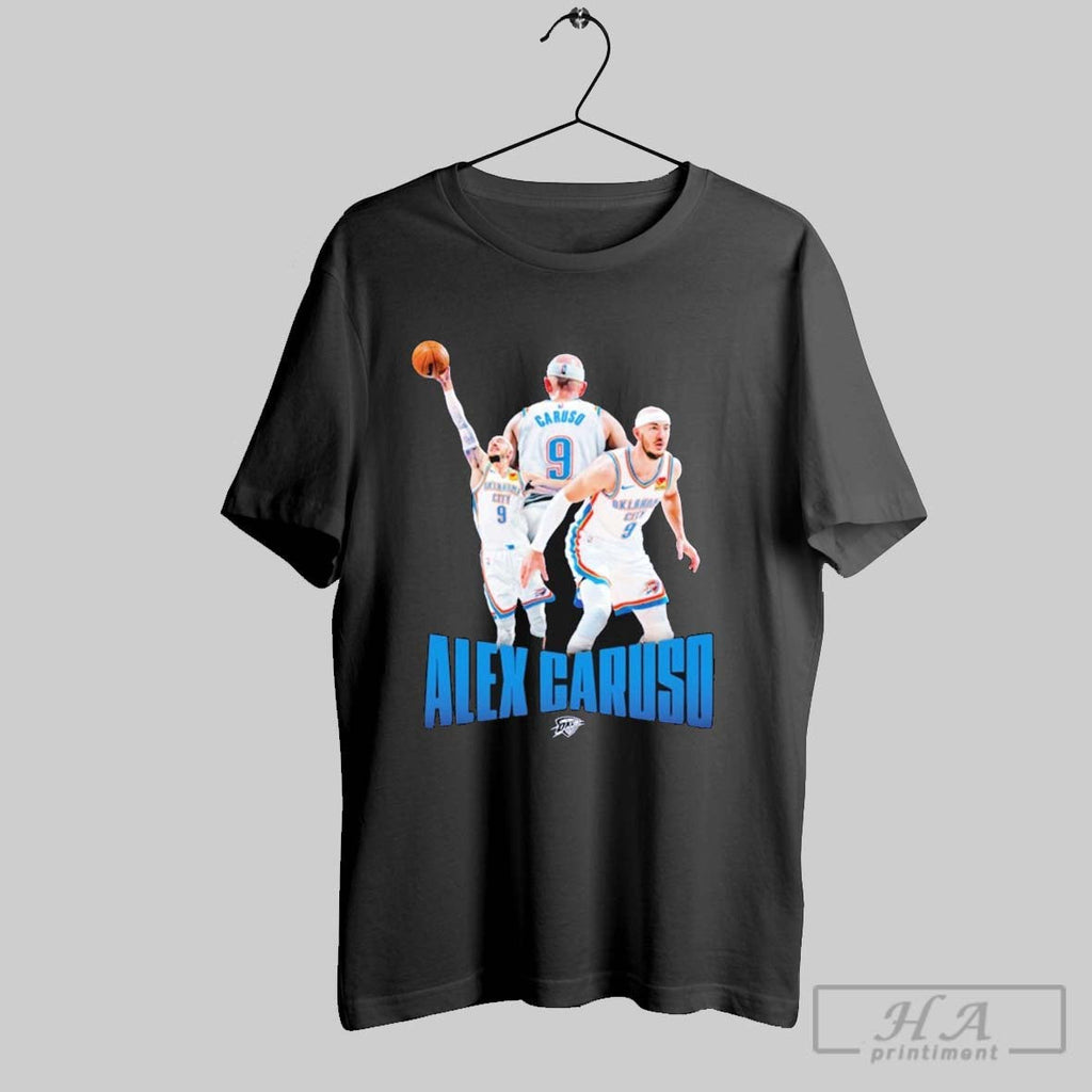 Alex Caruso Oklahoma City Thunder 2025 Player Series - Adult & Kids T-Shirts, Sweatshirts & Hoodies apparel design preview 1