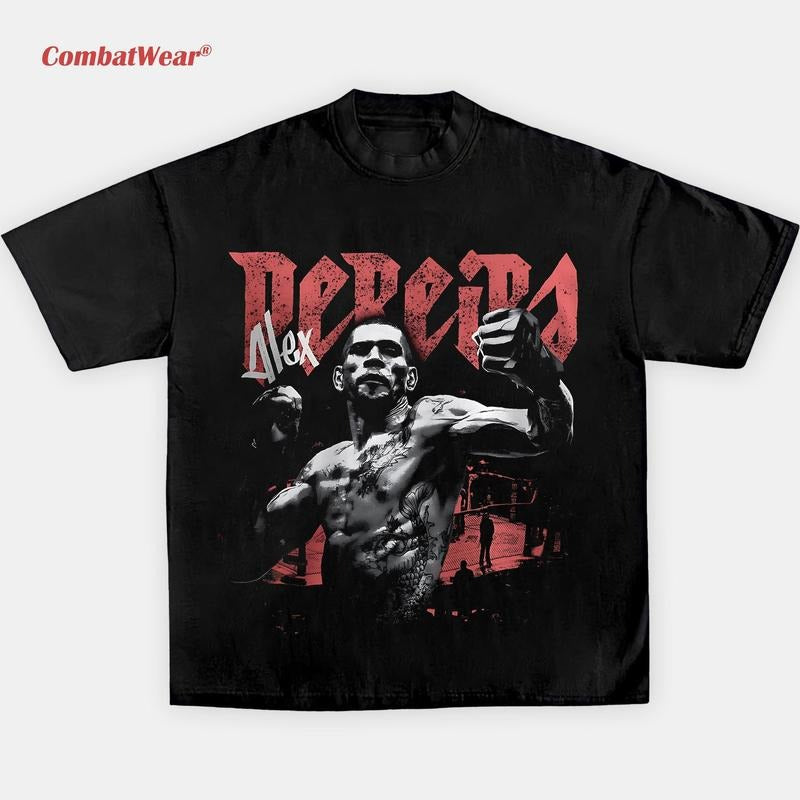 Alex Pereira Boxing UFC MMA Gym Fighters Sports 02 - Adult & Kids T-Shirts, Sweatshirts & Hoodies apparel design preview 1