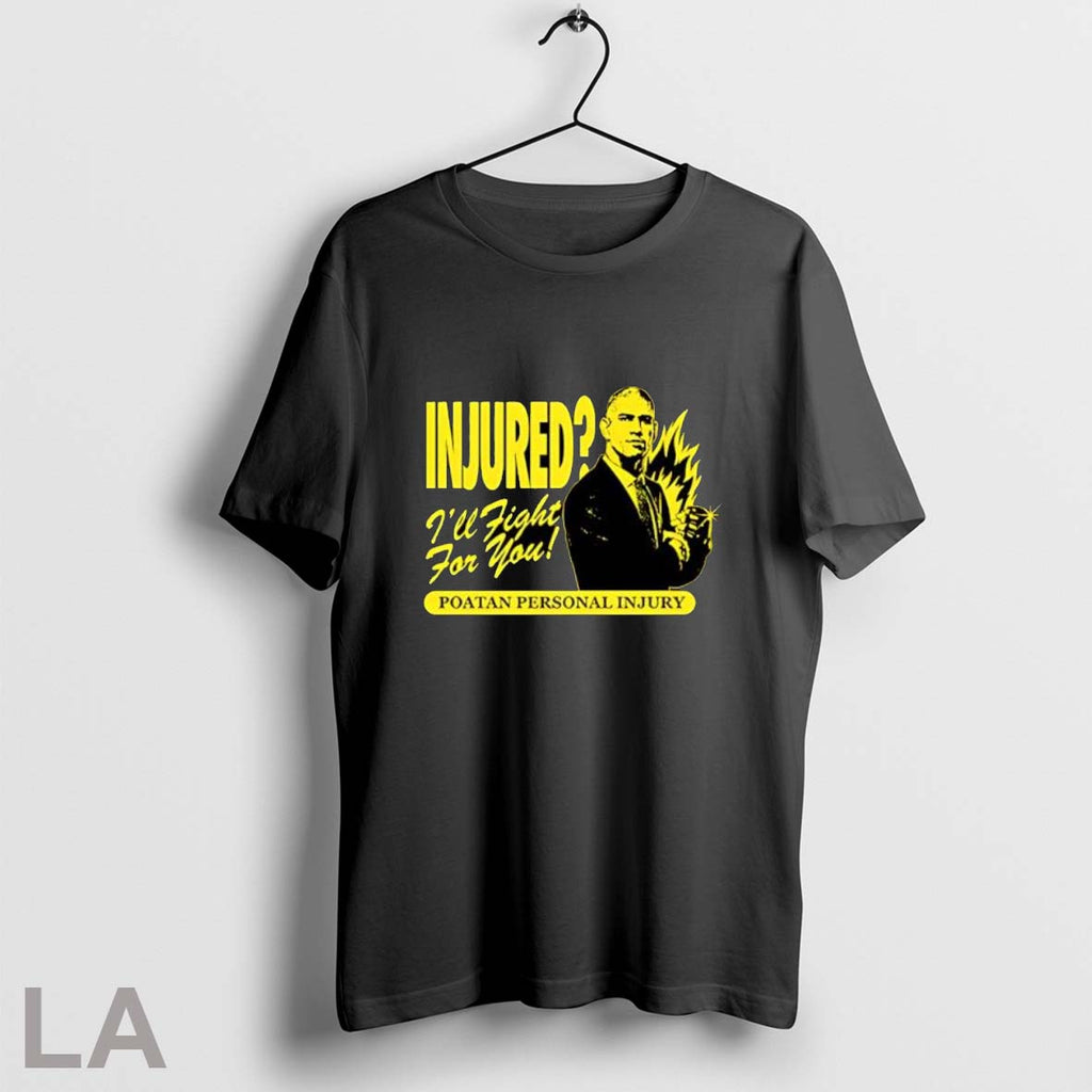Alex Poatan Pereira Injured Ill Fight For You - Adult & Kids T-Shirts, Sweatshirts & Hoodies apparel design preview 1