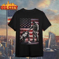 Alex Pretti Was Executed By Ice Flag America 2026 - Adult & Kids T-Shirts, Sweatshirts & Hoodies apparel design preview 1