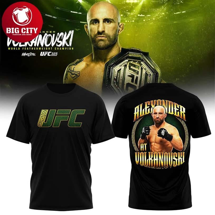 Alexander Volkanovski UFC 325 Featherweight Champion - Adult & Kids T-Shirts, Sweatshirts & Hoodies apparel design preview 1